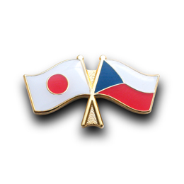ピンバッジ作成実例：チェコ共和国大使館 | オリジナルピンバッジ製作 PINS FACTORY (ピンズファクトリー)